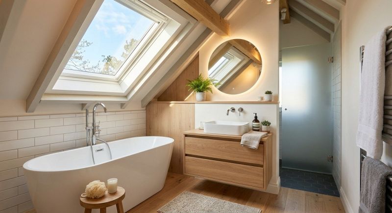 Attic Bathroom Remodeling in Sunbury, OH