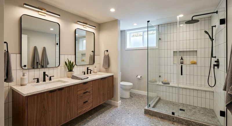 Basement Bathroom Remodeling in Sunbury, OH