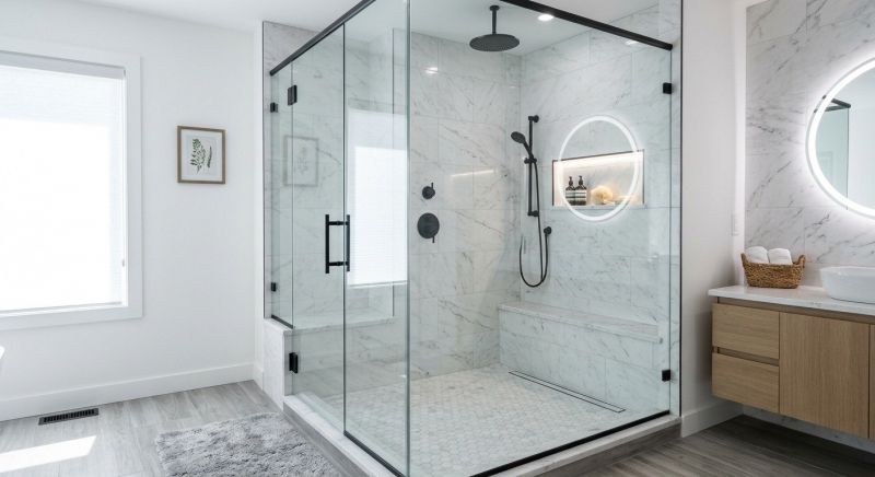 Bathroom Shower Renovation in Sunbury, OH