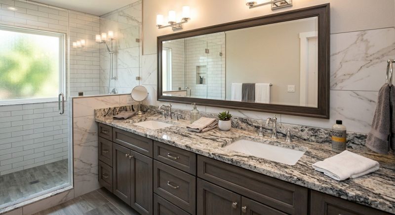 Granite Shower Installation in Sunbury, OH