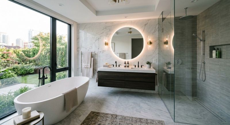 Luxury Bathroom Installation in Sunbury, OH