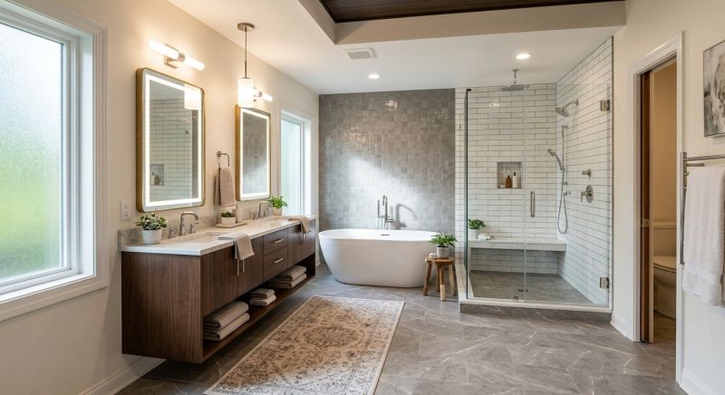 Master Bathroom Remodeling in Sunbury, OH
