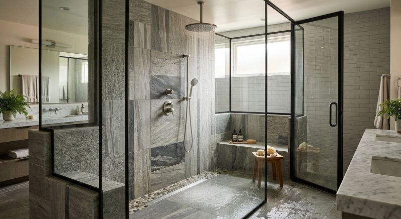 Shower Enlargement in Delaware County, OH