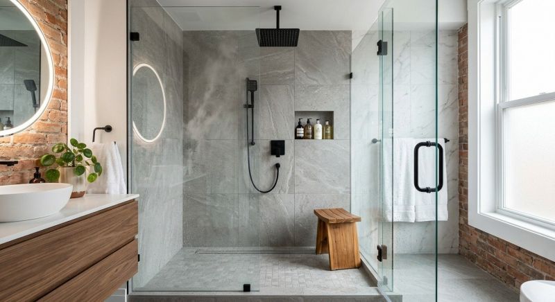 Shower Enlargement in Sparta, OH