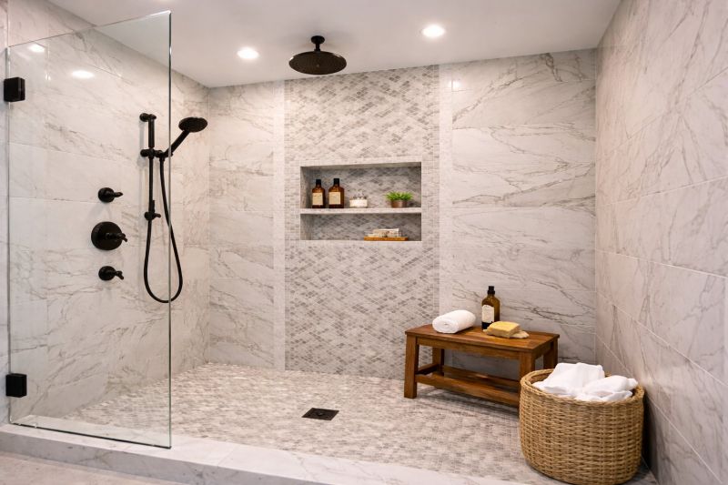 Shower Enlargement in Westerville, OH