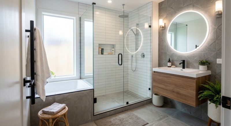 Tub To Shower Conversion in Delaware County, OH